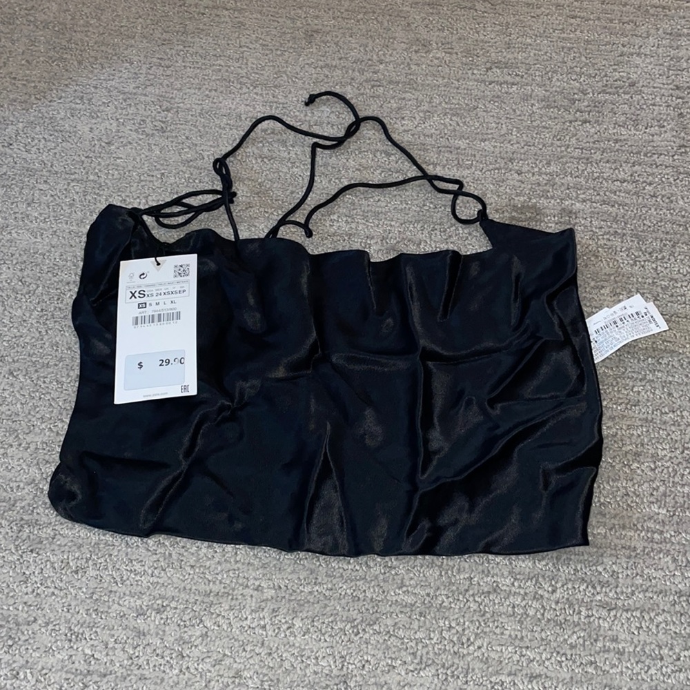 Zara brand new tie top
